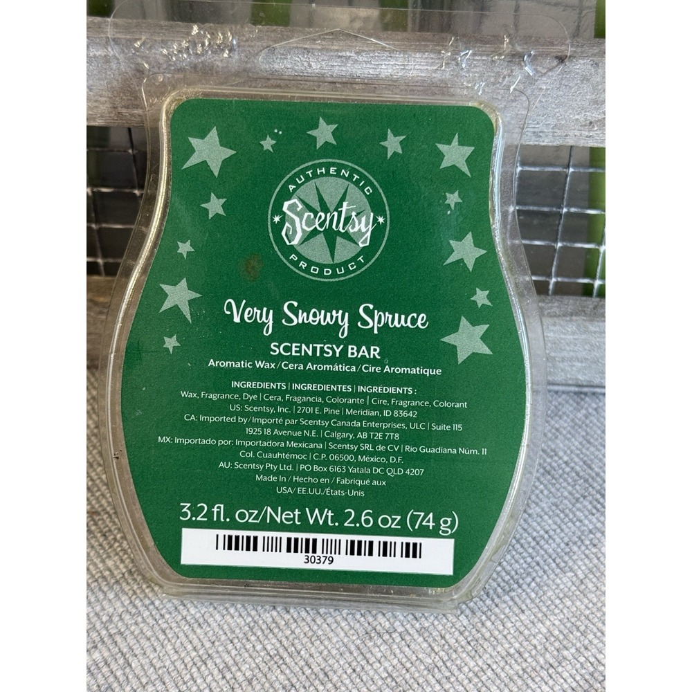 Scentsy Bar Very Snowy Spruce 3.2 Fl Oz